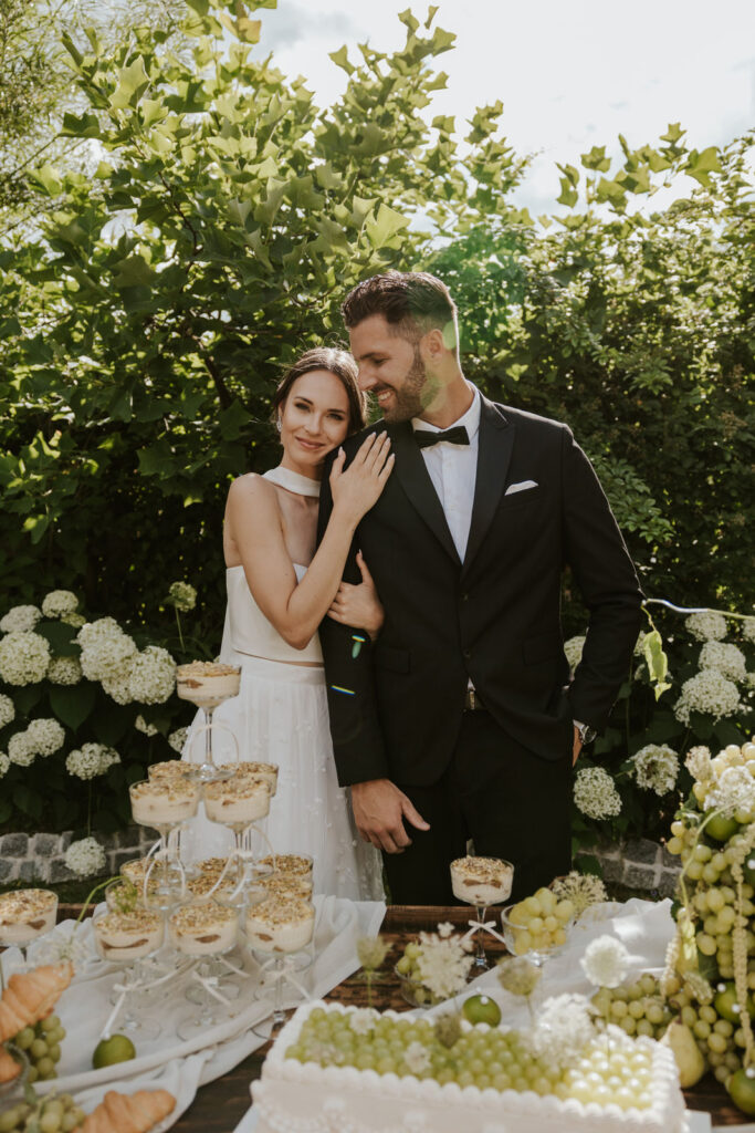 Sweet Table Hochzeit Trauung Regensburg Paar von Evylin Traurednerin