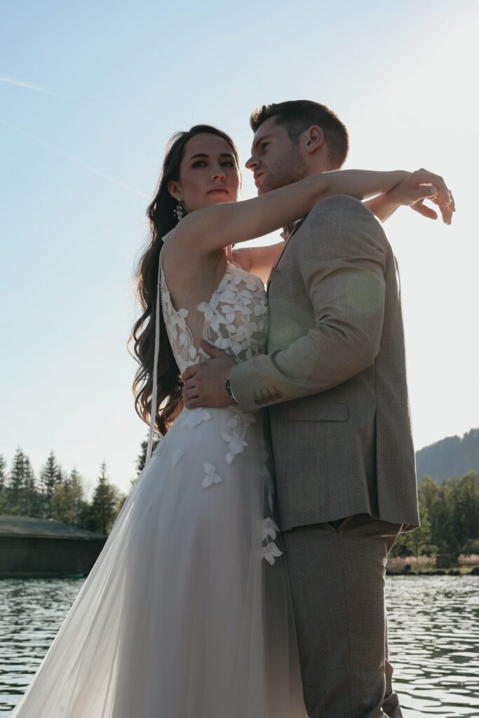 Brautpaar bei micro wedding