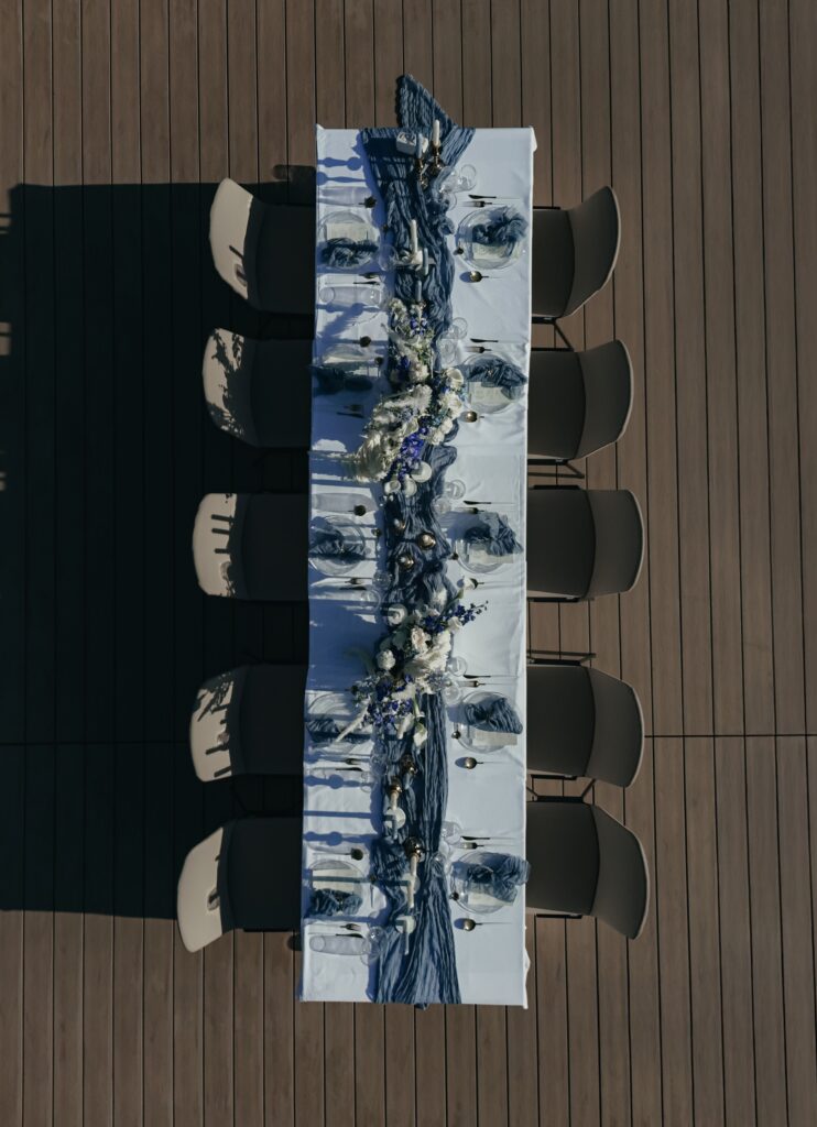 Table setting bei Micro wedding in Regensburg & Ingolstadt