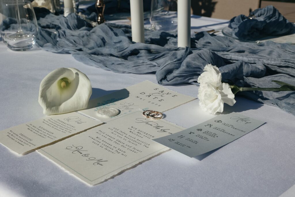 Hochzeit Regensburg Eheversprechen und Papeterie